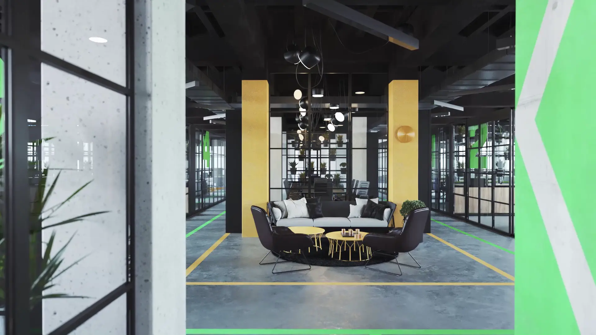 LOFT CITY 3D INTERIOR PRESENTATION